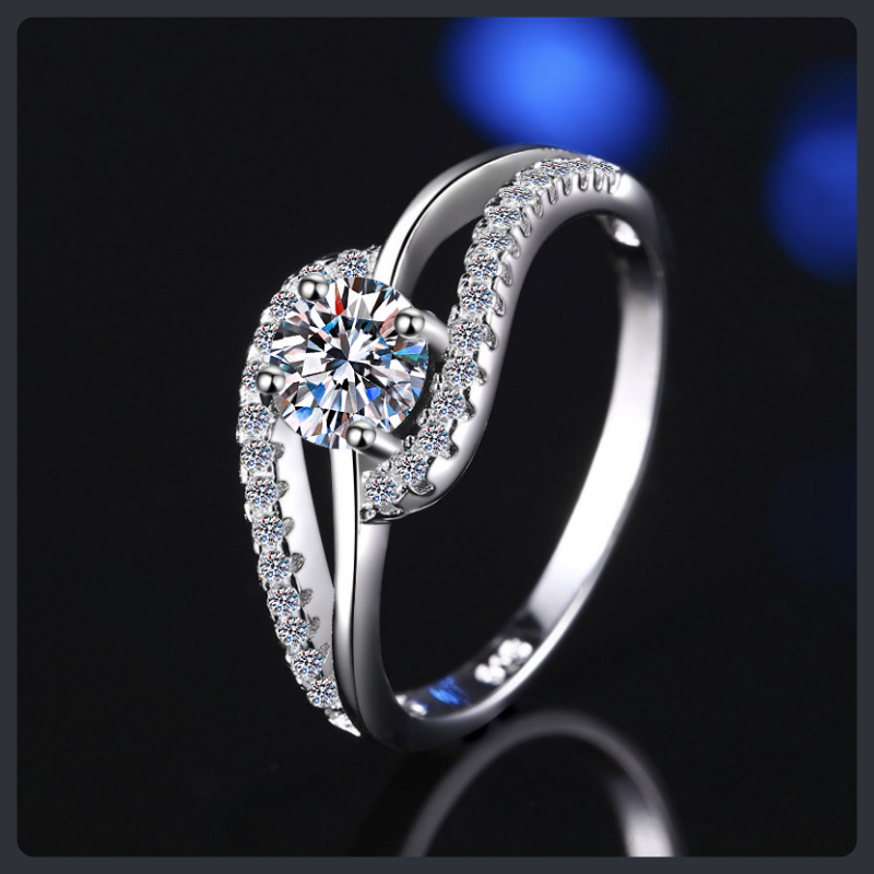 Classic ZC Wedding Ring sterling silver 925 plated 316L Main image