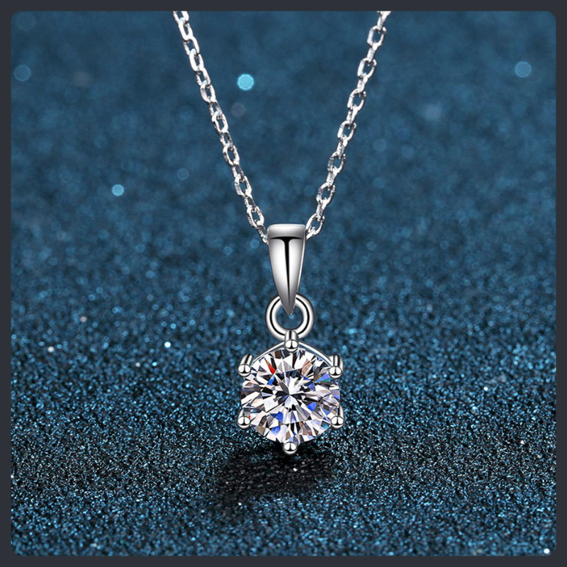 Snowflake ZC Pendant Necklace sterling silver 925 plated 316L
