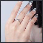 Custom ZC Wedding Ring sterling silver 925 plated 316L